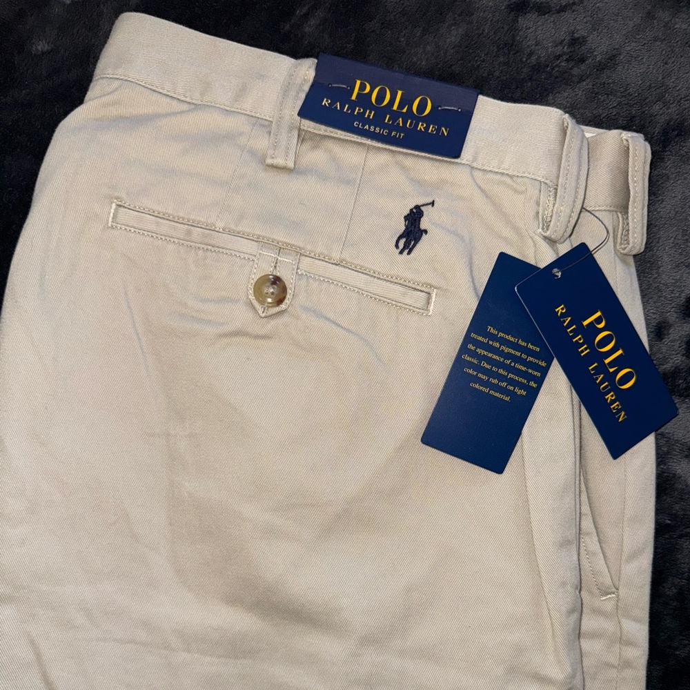 Polo by Ralph Lauren Men's Cream Pants